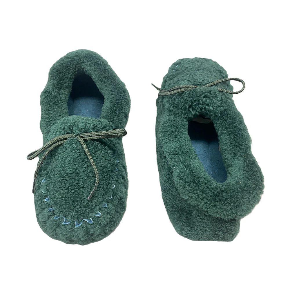 Milona - Chaussons Mocassins - Vert - Image 3