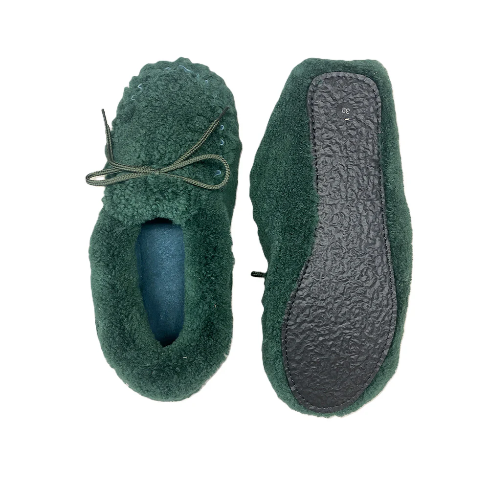 Milona - Chaussons Mocassins - Vert - Image 4