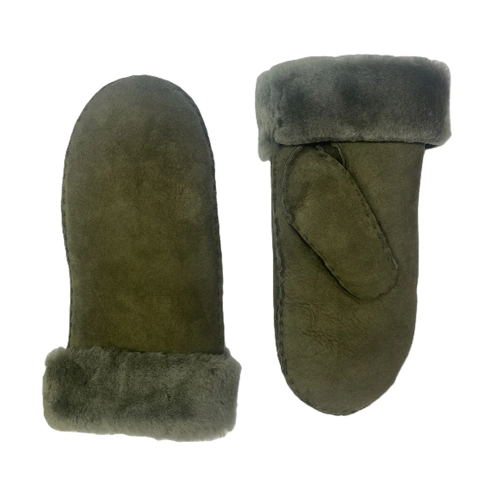 Milona - Moufles Mouton - Vert Loden