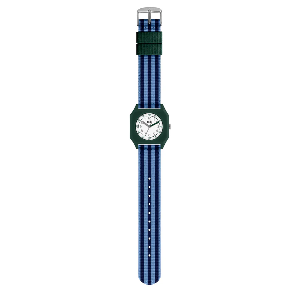 Mini Kyomo - Montre A day on Earth - Bleu & Vert