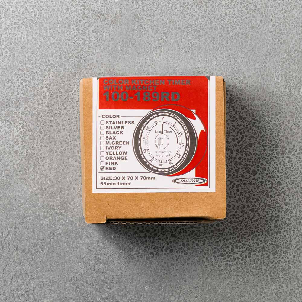 Minuteur de cuisson magnétique - Rouge - Image 3