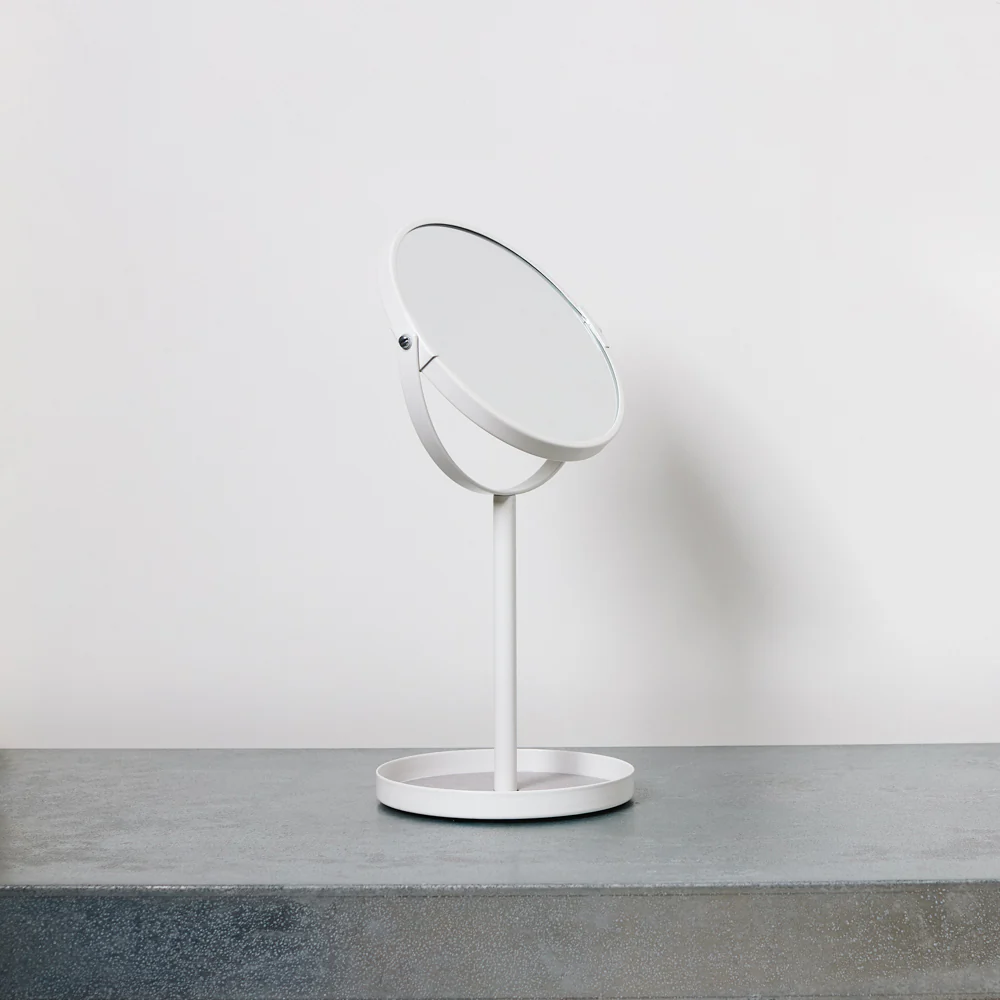 Miroir avec Plateau - Blanc - Image 2