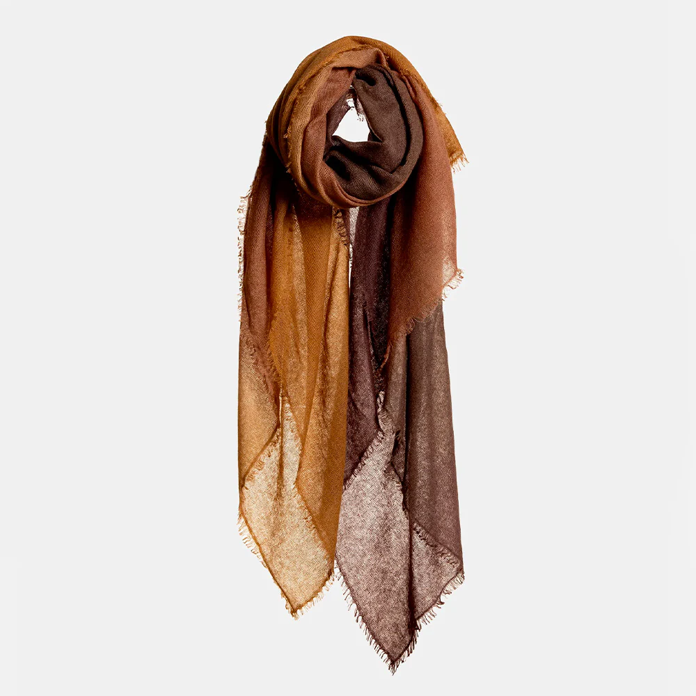 Mirror in the sky - Foulard Soho Baby - Marron