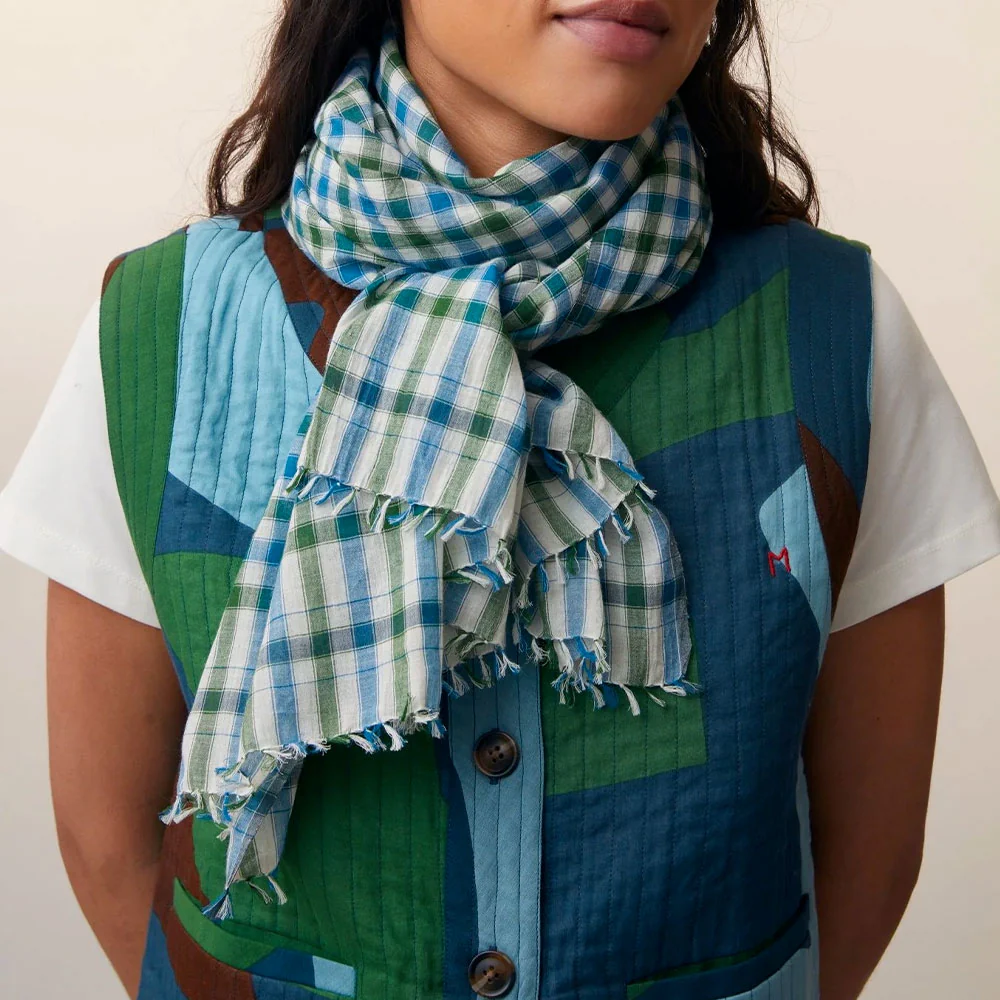 Moismont - Foulard n°769 - Vert bouteille - Image 2