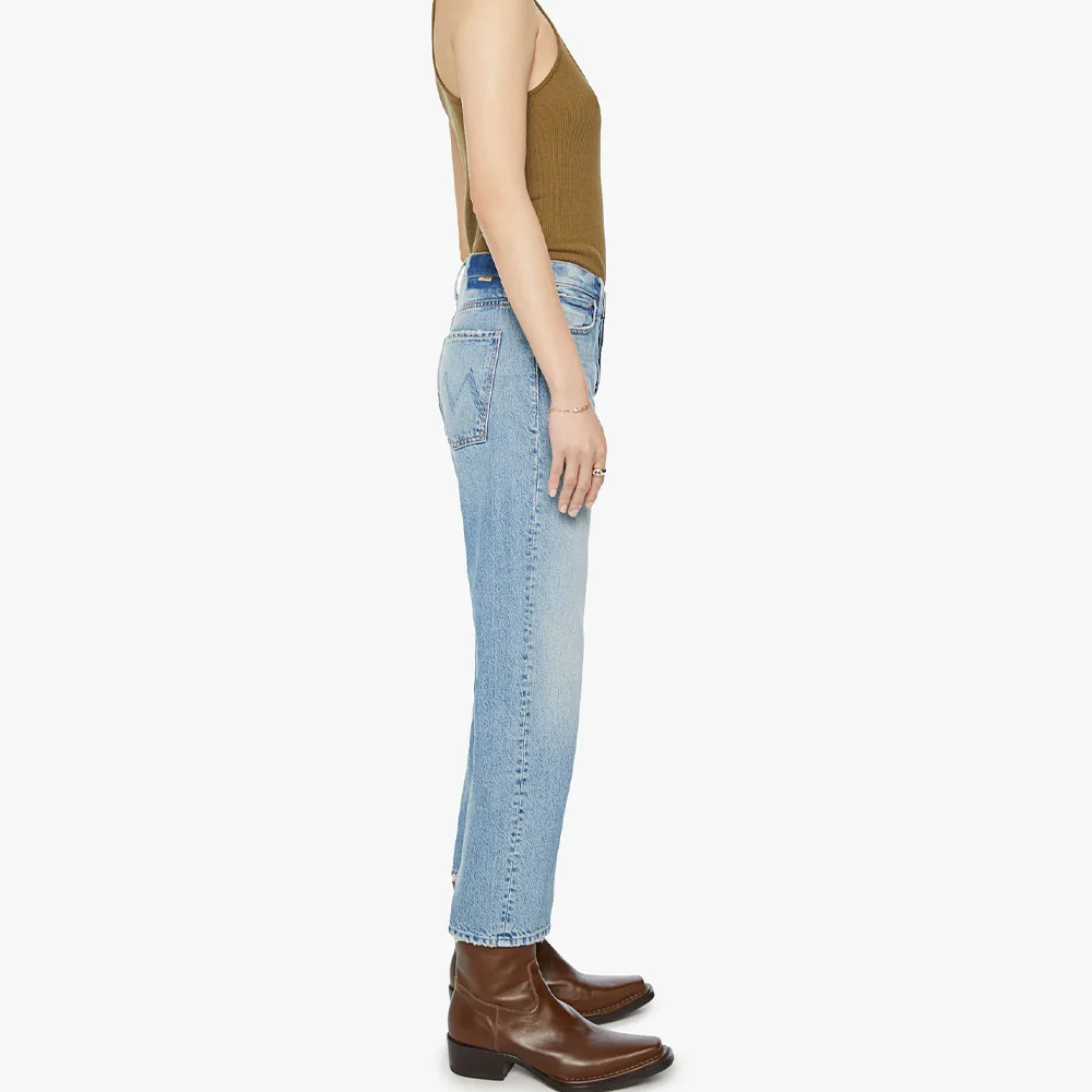 Mother - Jeans Ditcher Hover - Bleu - Image 3