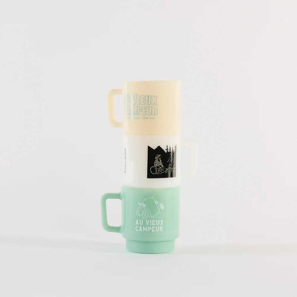 Mug Au Vieux Campeur - Blanc - Image 4