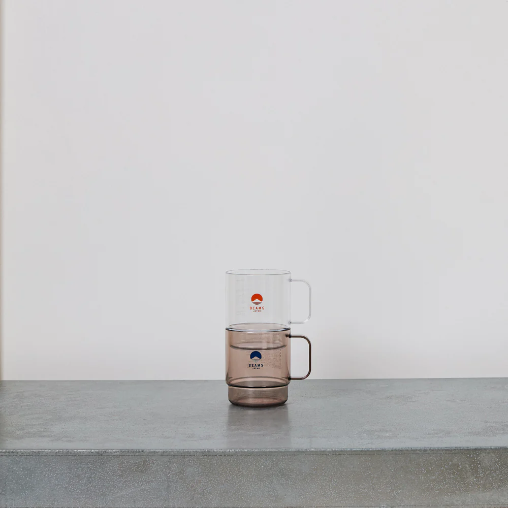 Mug Transparent - Marron & Bleu - Image 2