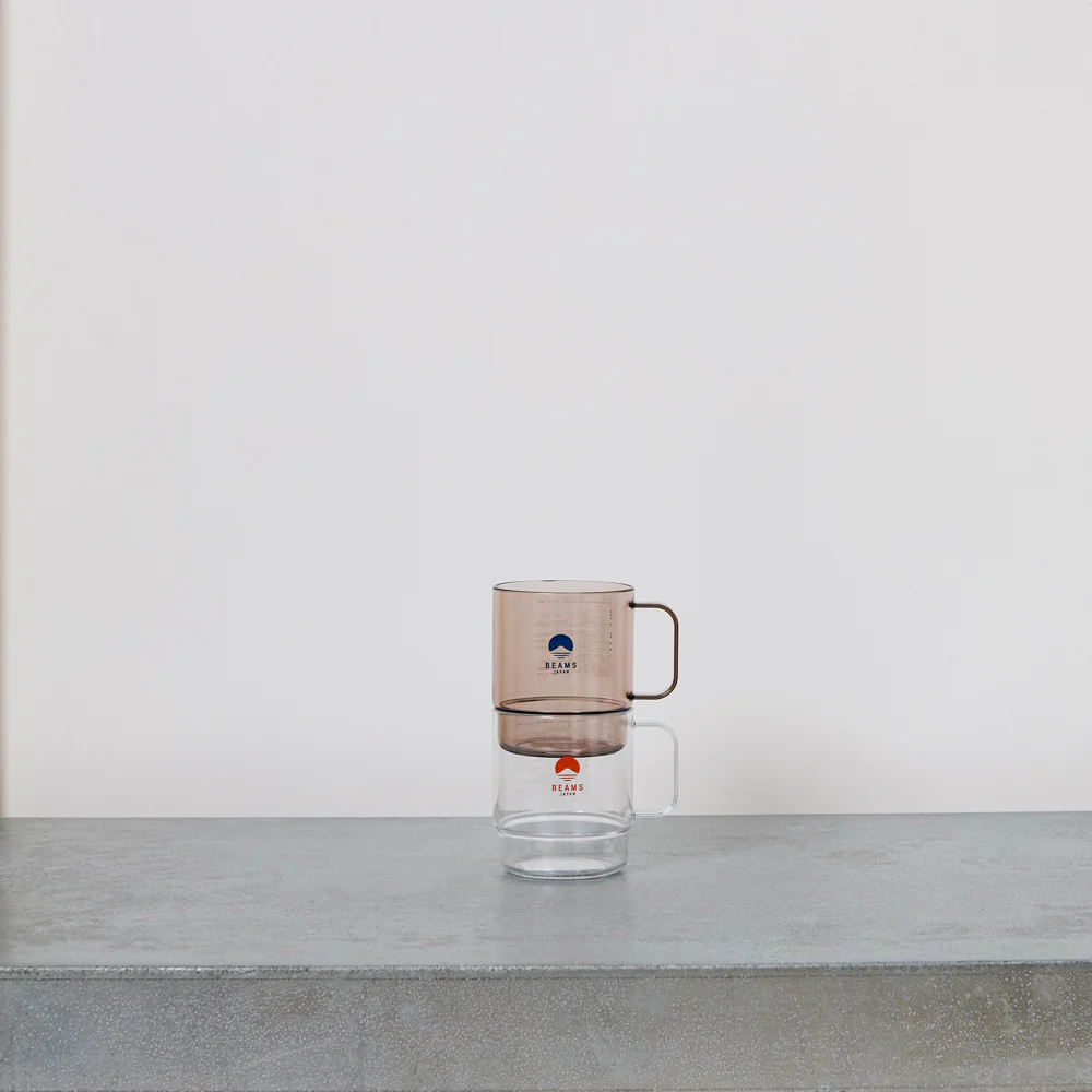 Mug Transparent - Marron & Bleu - Image 3