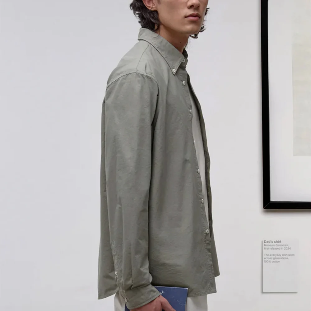 Museum Garments - Chemise Dads - Sauge - Image 4