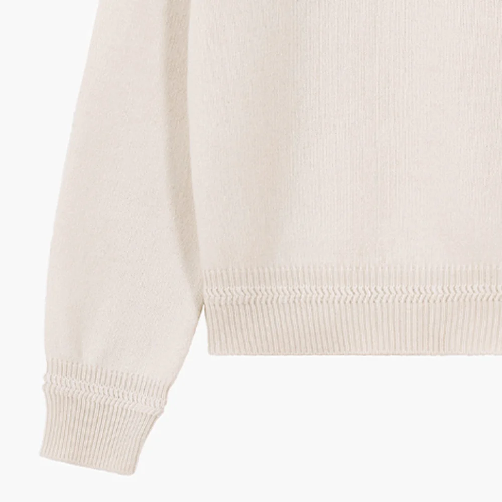 Museum Garments - Maille Boxy - Ecru - Image 3