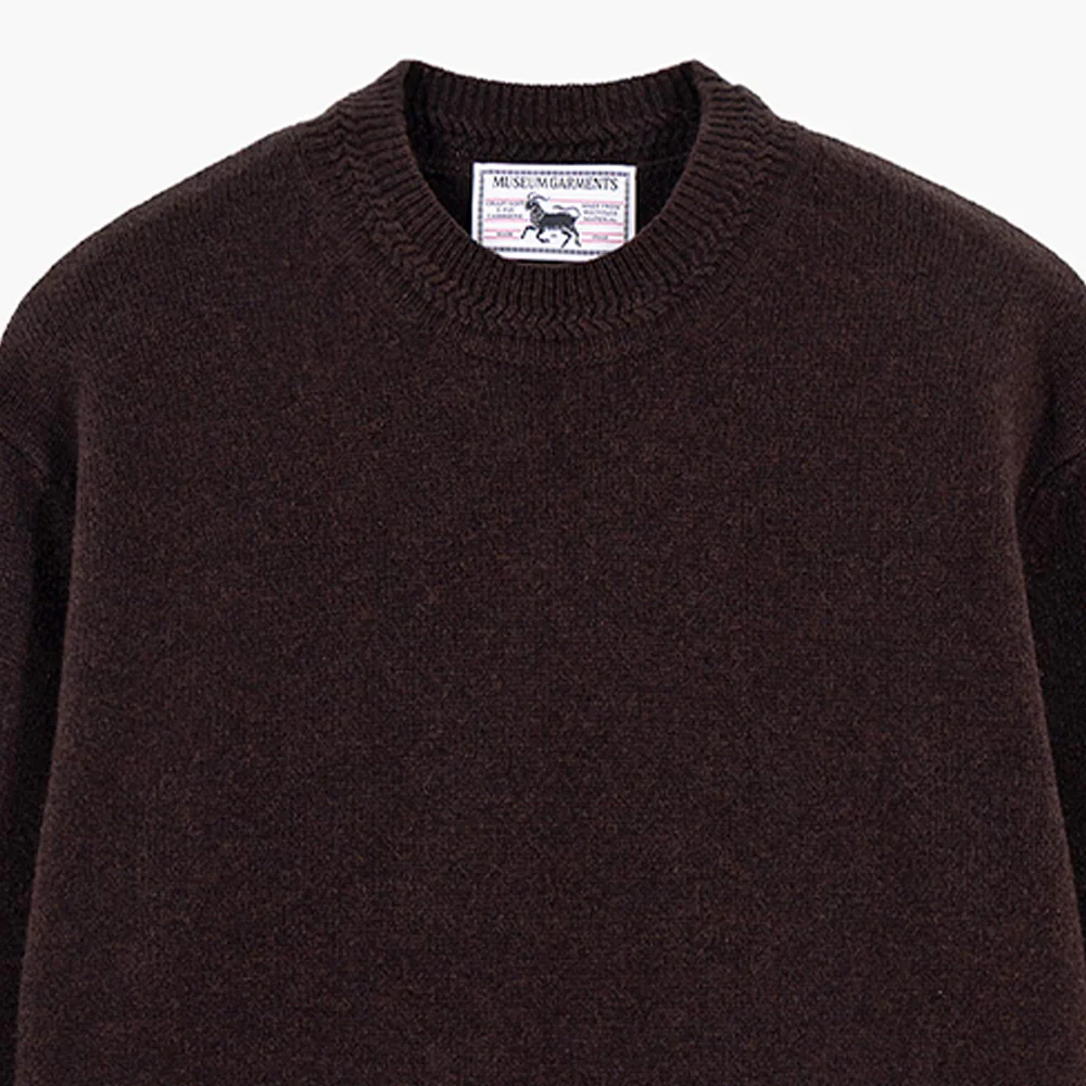 Museum Garments - Maille Boxy - Marron Foncé - Image 2