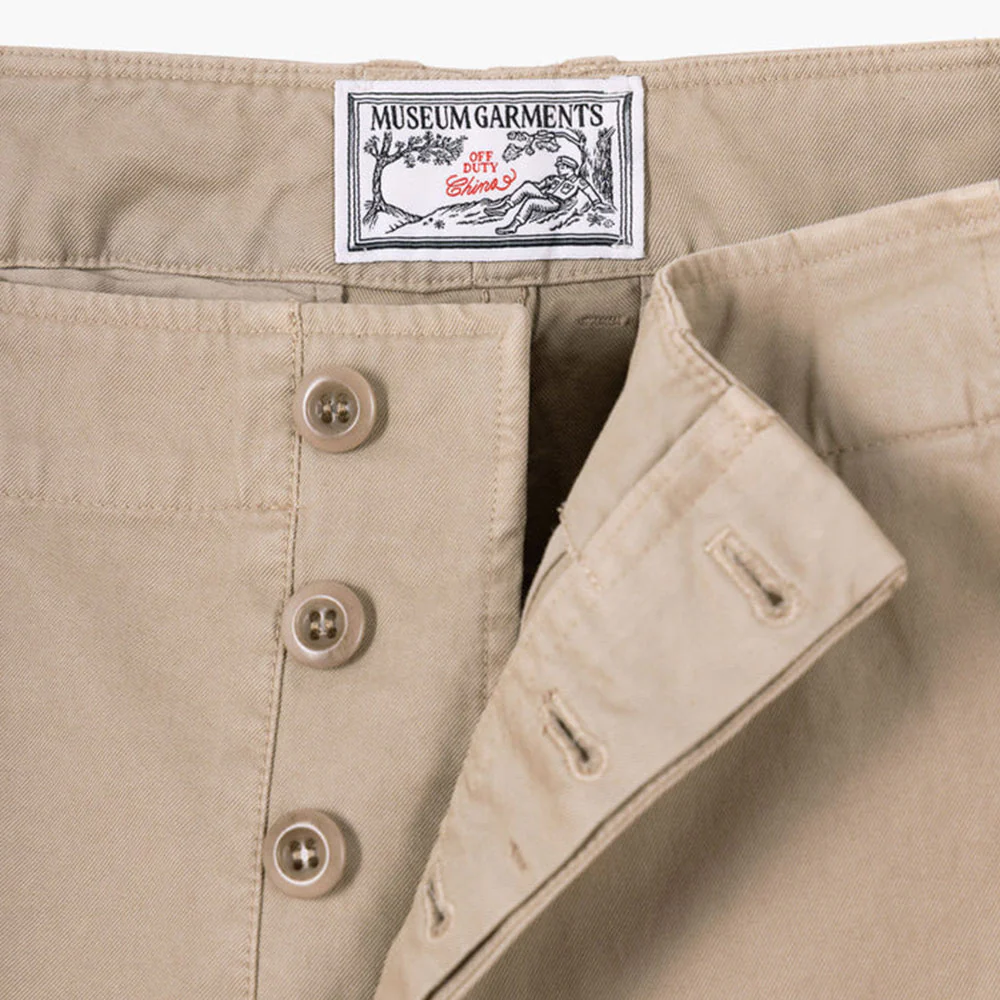 Museum Garments - Pantalon Chino Off Duty - Beige - Image 5