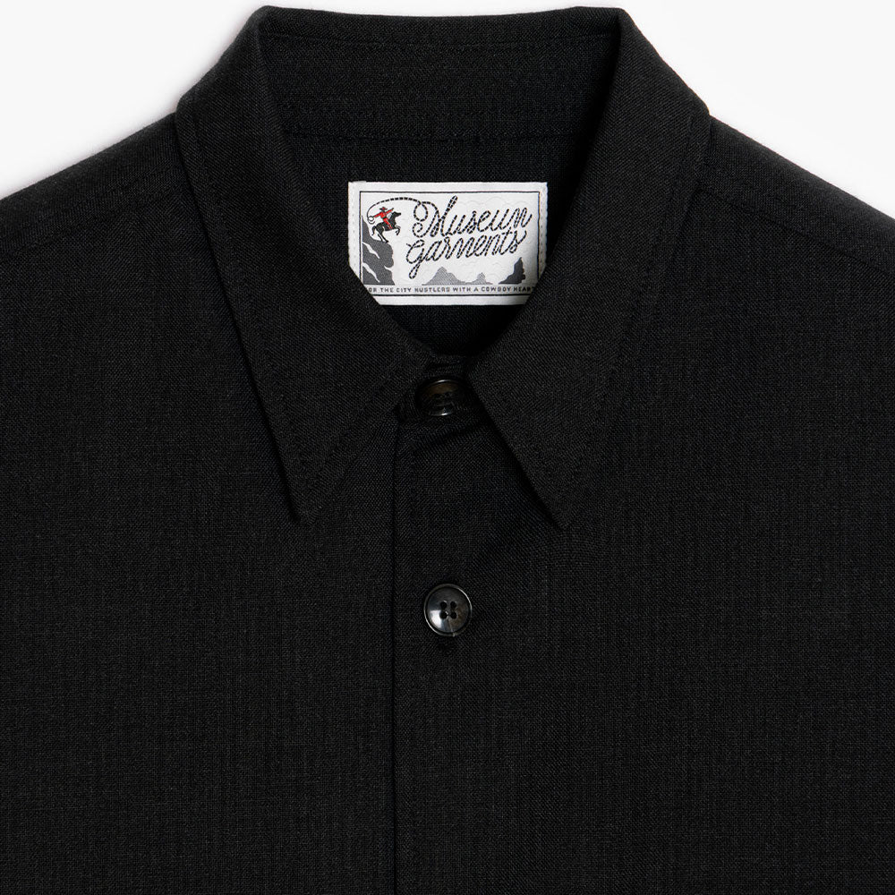 Museum Garments - Surchemise Western - Anthracite - Image 4