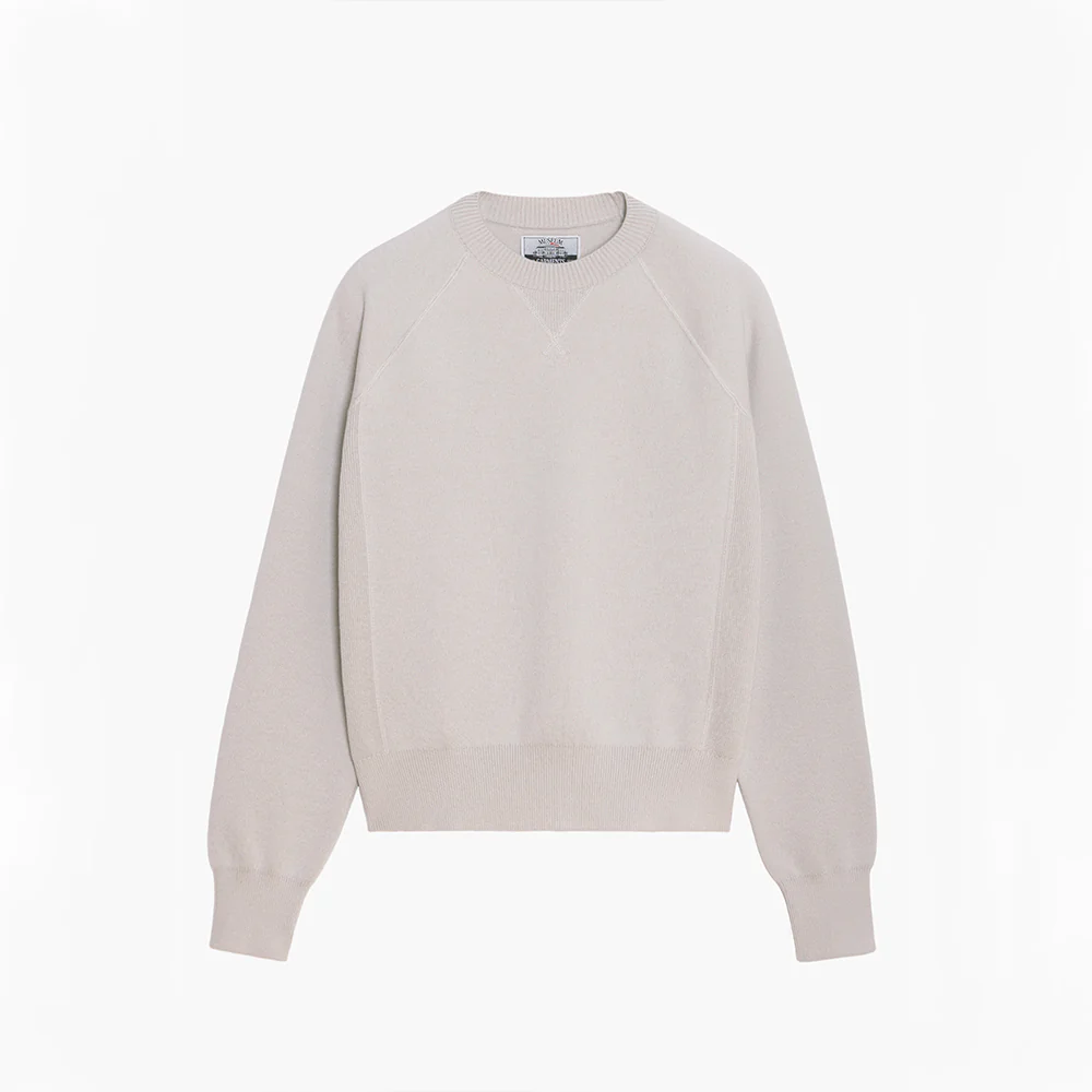 Museum Garments - Sweat Raglan Athletic - Gris Clair