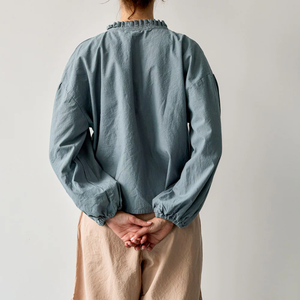 Mysayang - Blouse Buantan - Bleu Cloud - Image 2