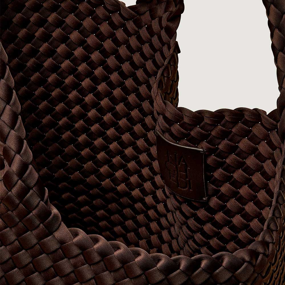 Naghedi - St Barths Medium Tote - Chocolat - Image 4