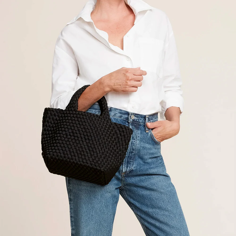 Naghedi - Tote Small St Barths - Noir - Image 3