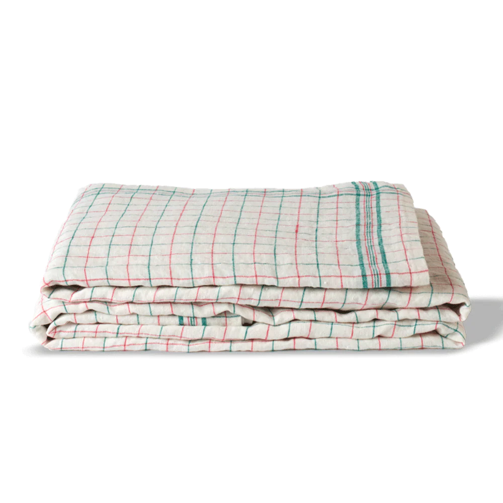 Nappe en lin lavé - Office Rose Vert - Image 7