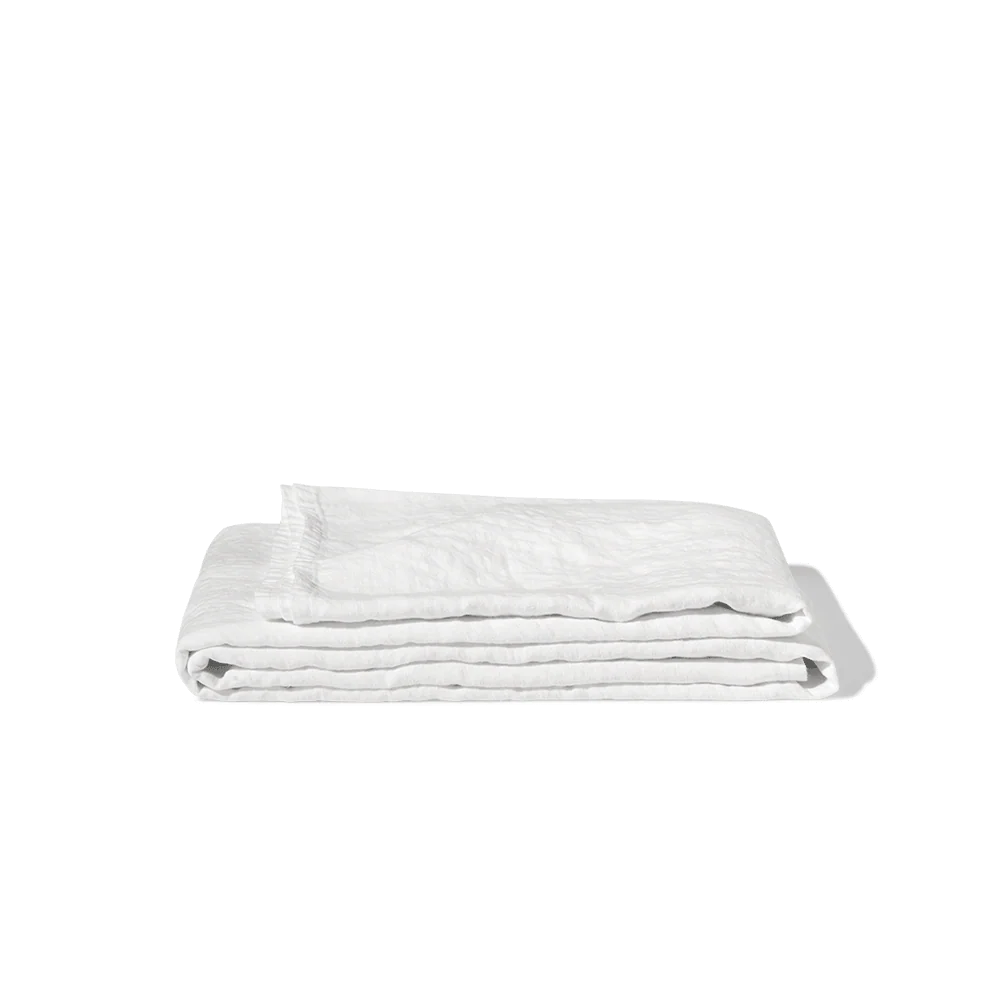 Nappe en lin lavé - Blanc Optique - Image 6