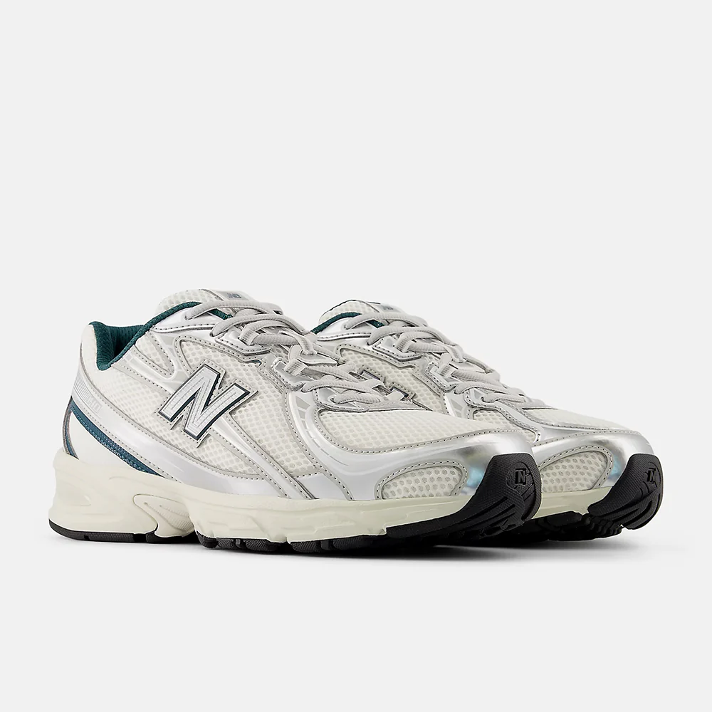 New Balance - Baskets 740 - Blanc & Argent - Image 3