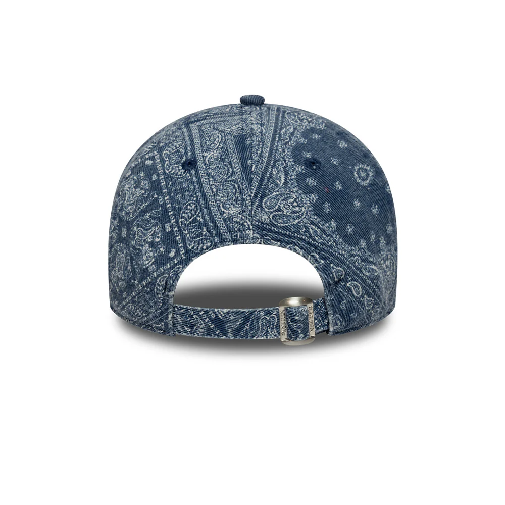 New Era - Casquette Washed Paisley 9Twenty - Marine - Image 3