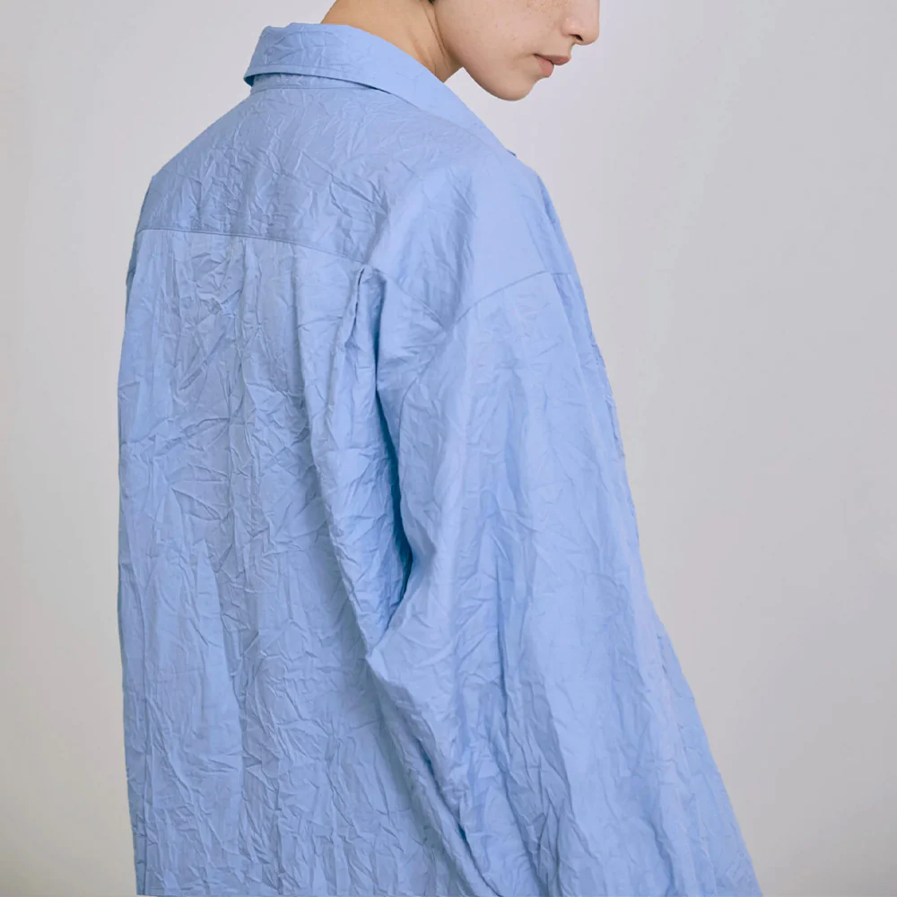 Nicholson Nicholson - Chemise Clea - Bleu Sax - Image 3