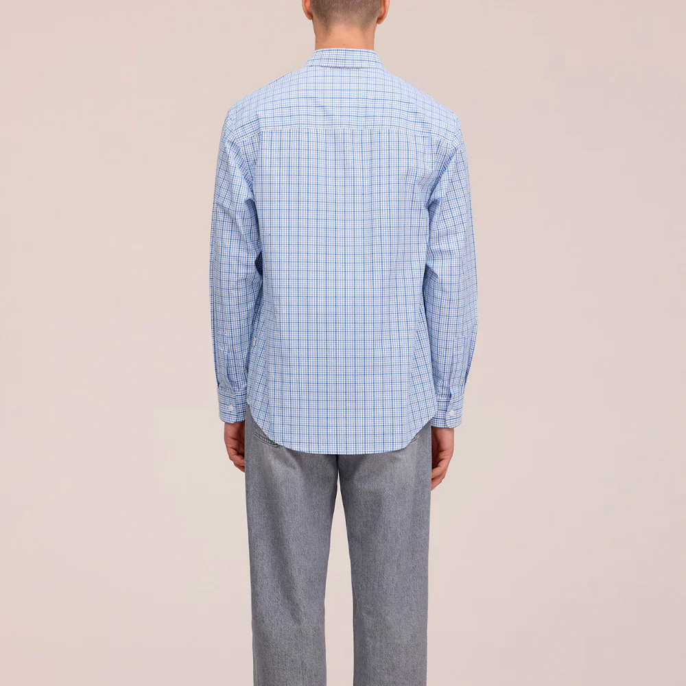 NN07 - Chemise Quinsy - Cobolt Check - Image 3