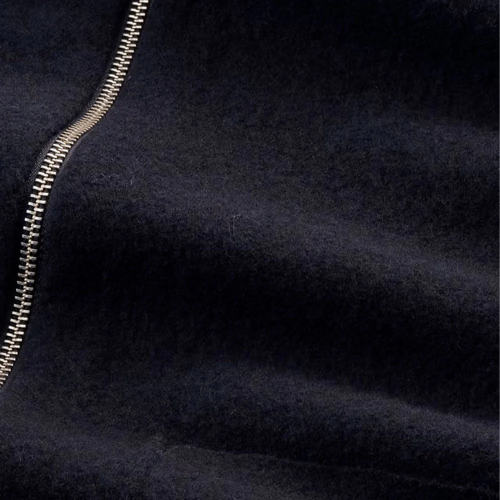 NN07 - Maille Jonas Zip 6398 - Bleu Marine - Image 5