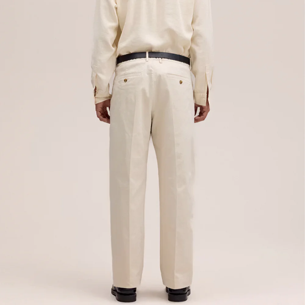 NN07 - Pantalon Kay 1420 - Ivoire - Image 3