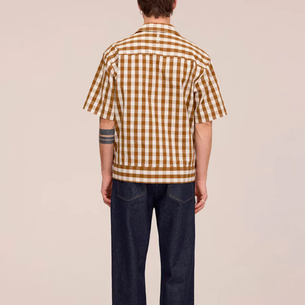 NN07 - Surchemise Reed - Brown Check - Image 3