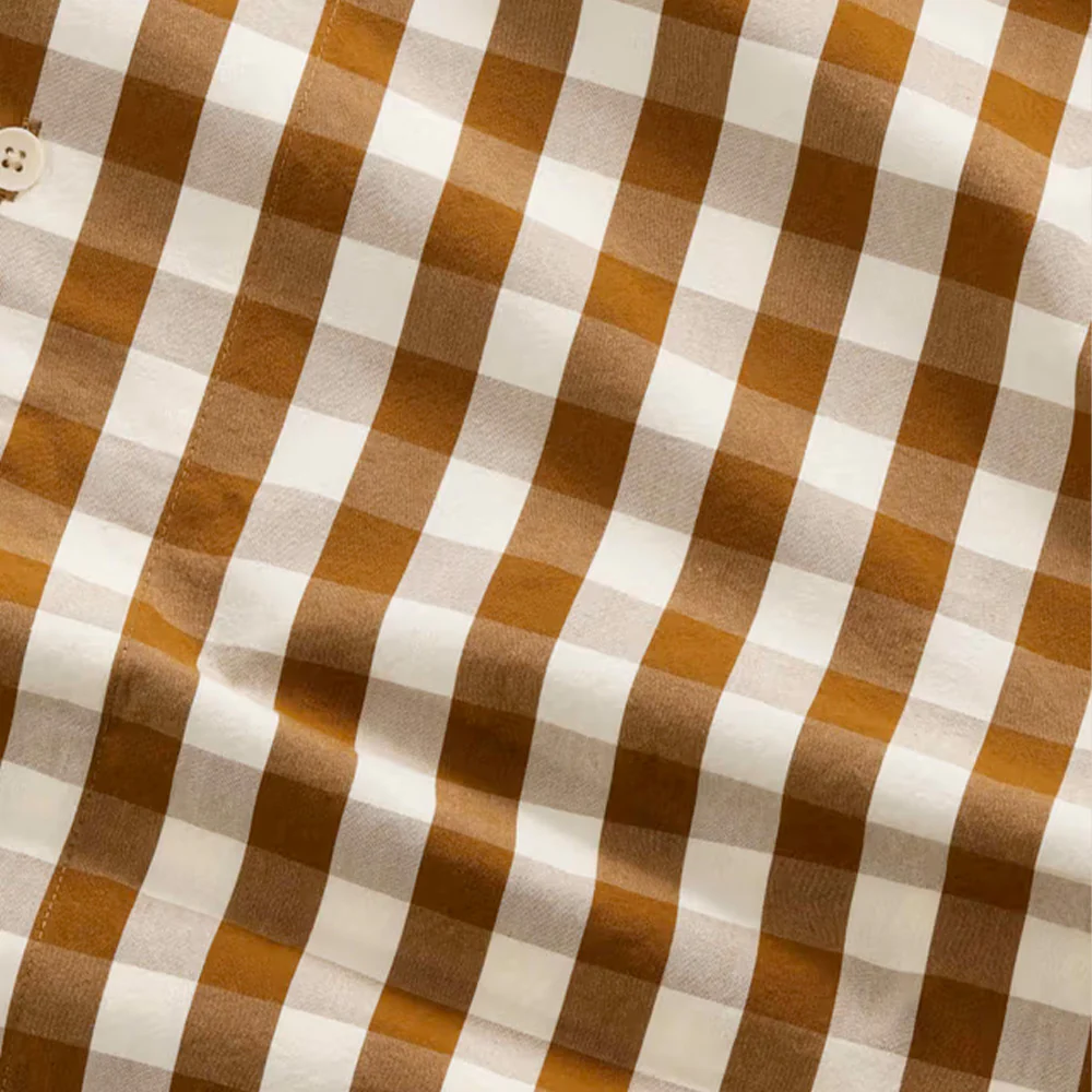 NN07 - Surchemise Reed - Brown Check - Image 4