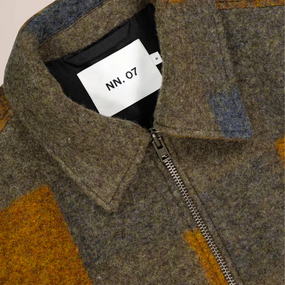 NN07 - Veste Gael - Brown Check - Image 4