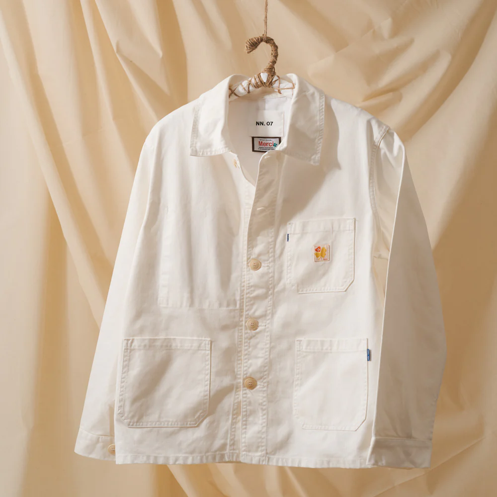Le Laboureur x NN. 07 x Merci - Veste Tréfle Coeur - Jaune - Image 10