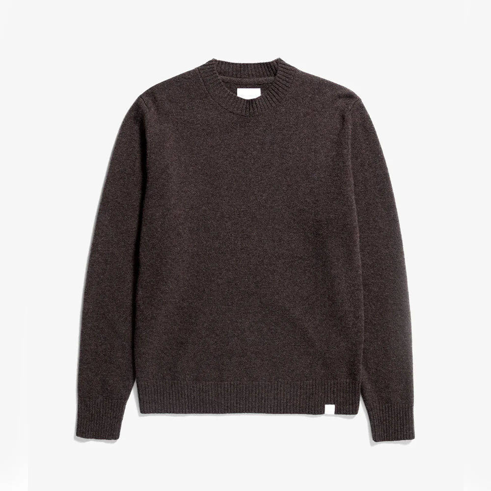 Norse Projects - Pull Standard Merino - Marron
