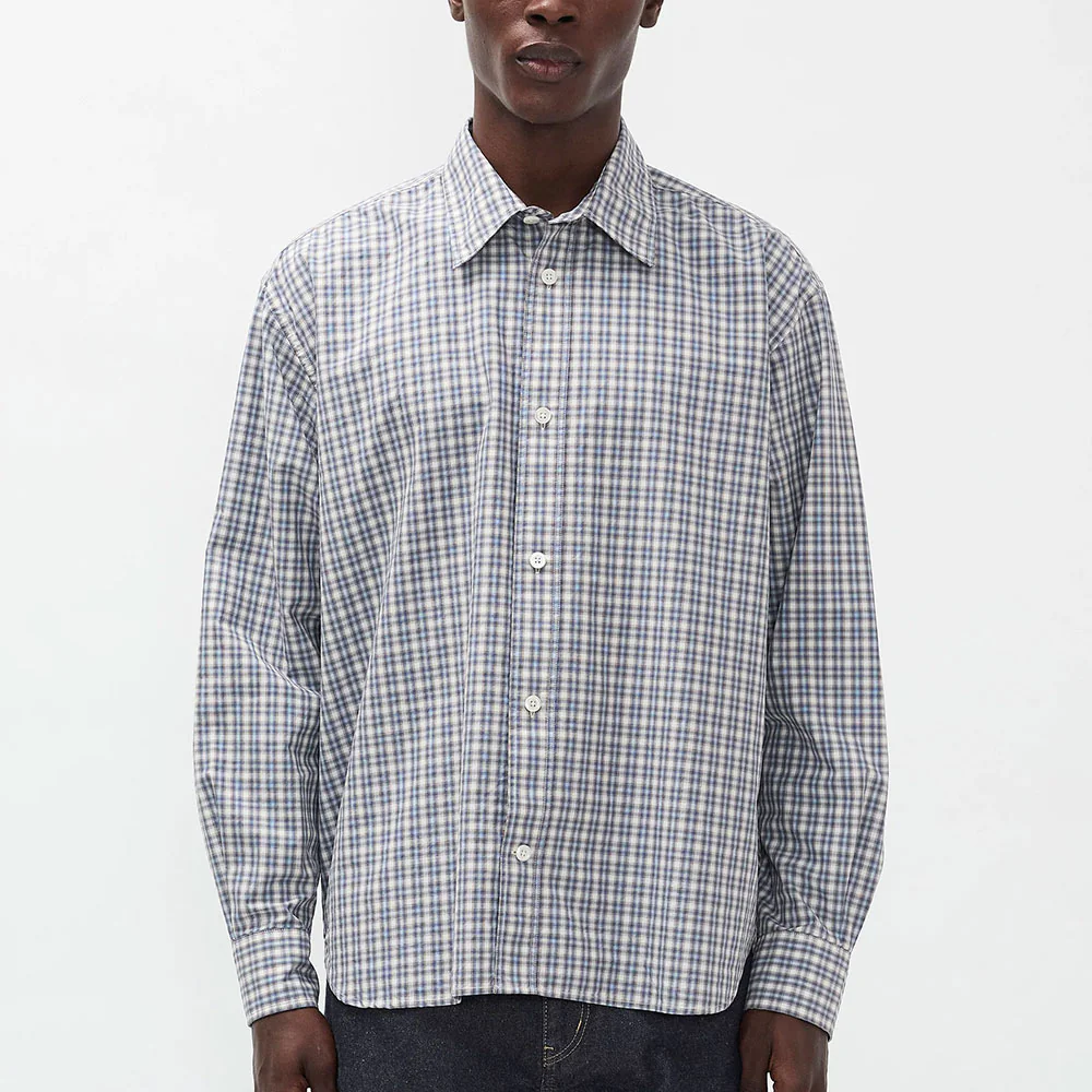 Norse Projects - Chemise Falster - Cerulean - Image 2