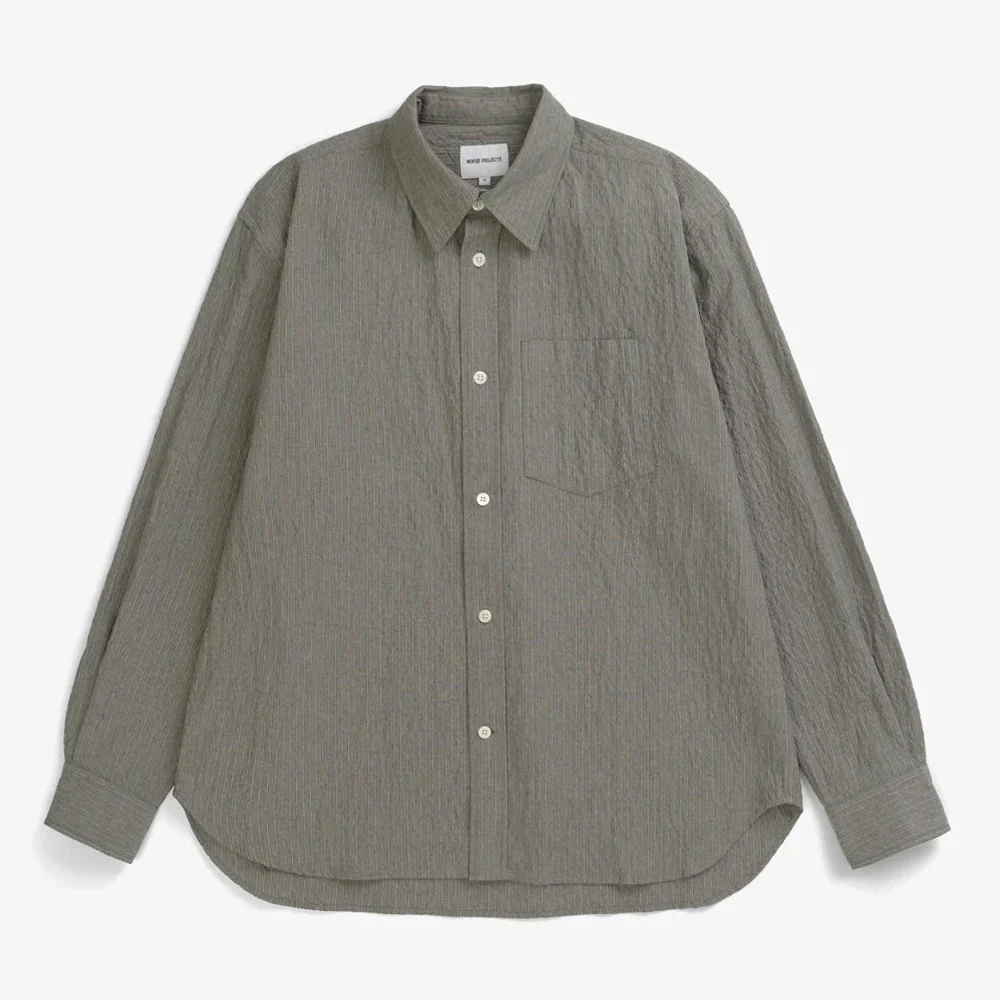 Norse Projects - Chemise Falster - Vetiver