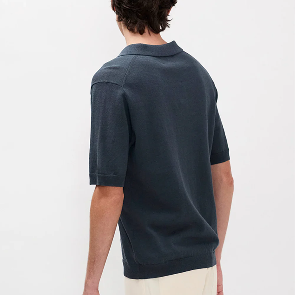 Norse Projects - Polo Anholt - Graphite - Image 3