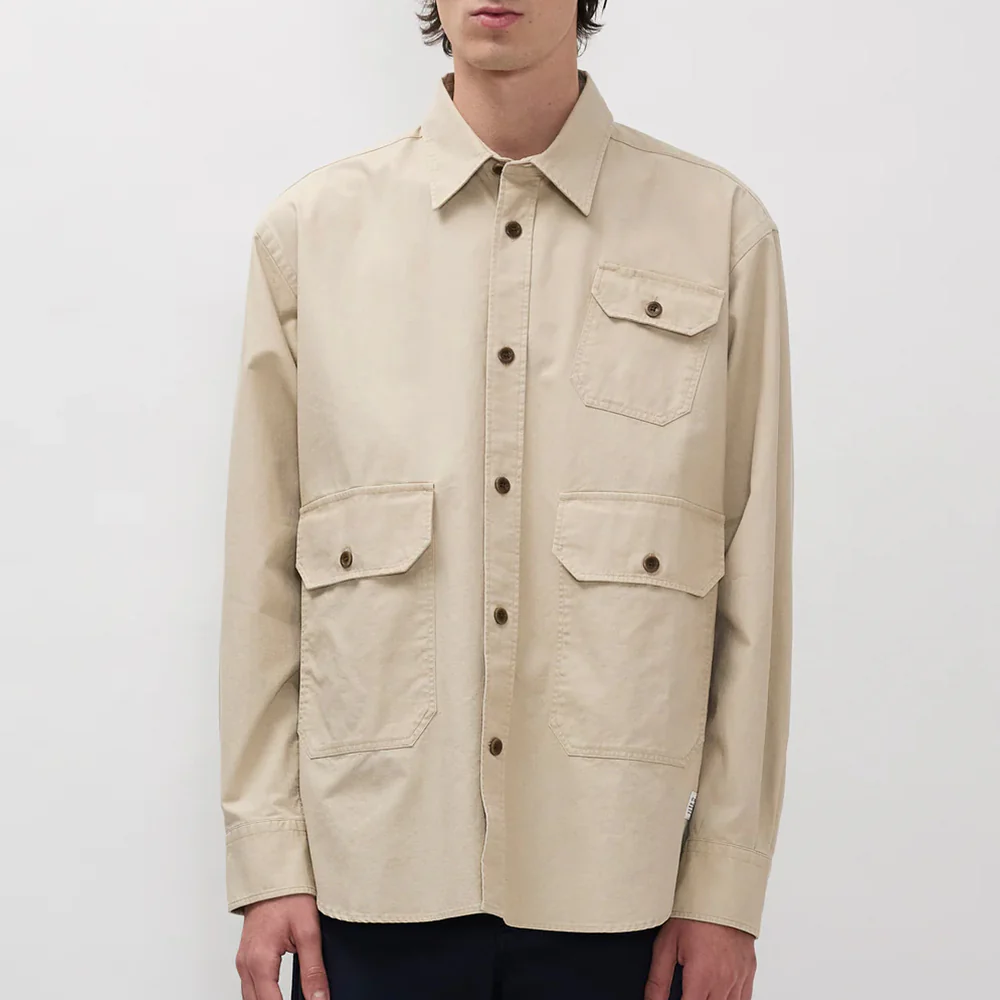 Norse Projects - Surchemise Espevik - Beige - Image 2