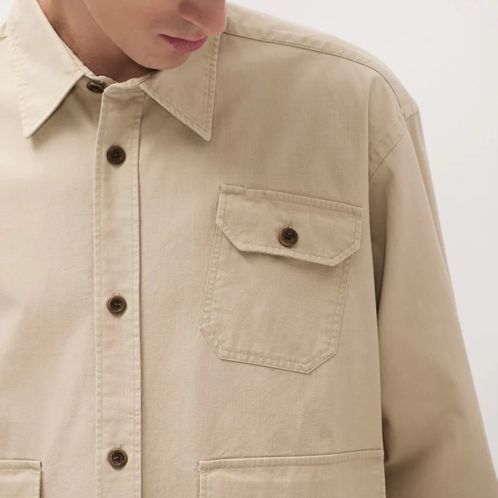 Norse Projects - Surchemise Espevik - Beige - Image 4