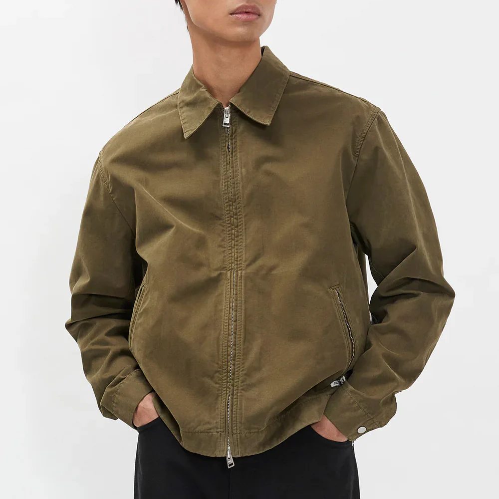 Norse Projects - Veste Raabjerg Canvas - Olive Night - Image 2