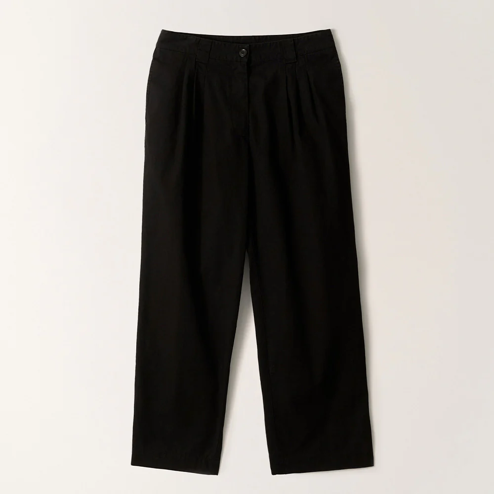 Nothing Written - Pantalon Lena Ă 3 pinces - Noir