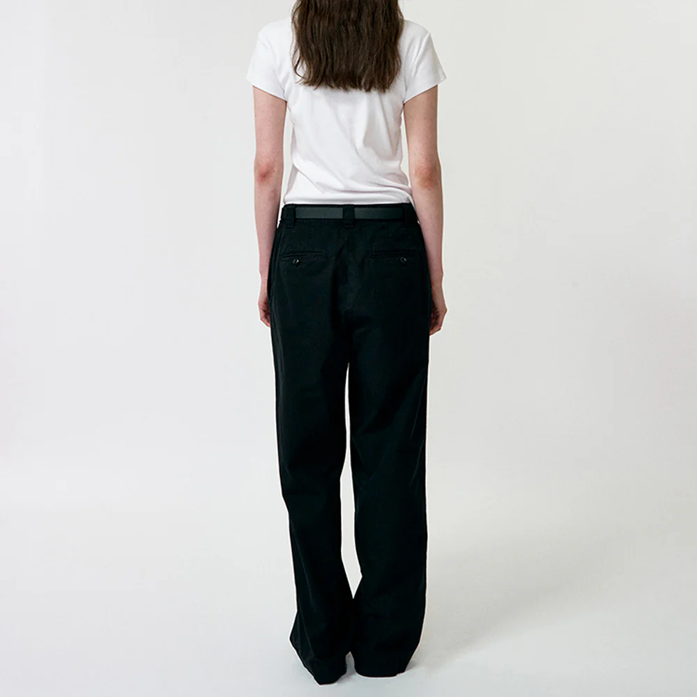 Nothing Written - Pantalon Lena Ă 3 pinces - Noir - Image 3