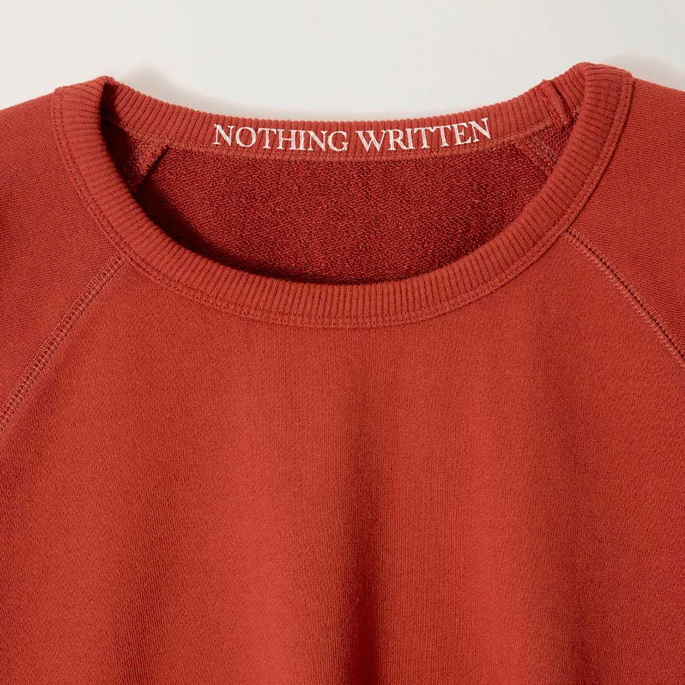 Nothing Written - Sweat ras du cou - Brique vintage - Image 7