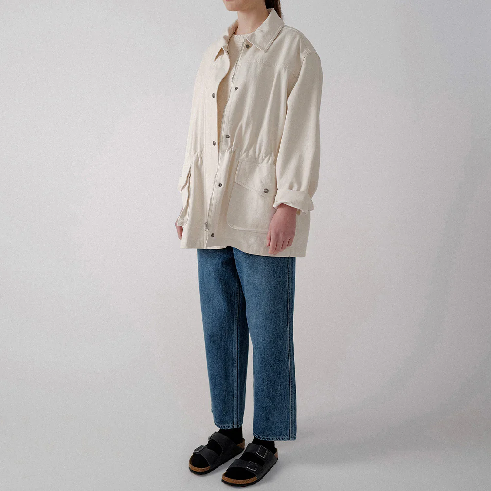 Nothing Written - Veste Simon - Blanc Cassé - Image 3