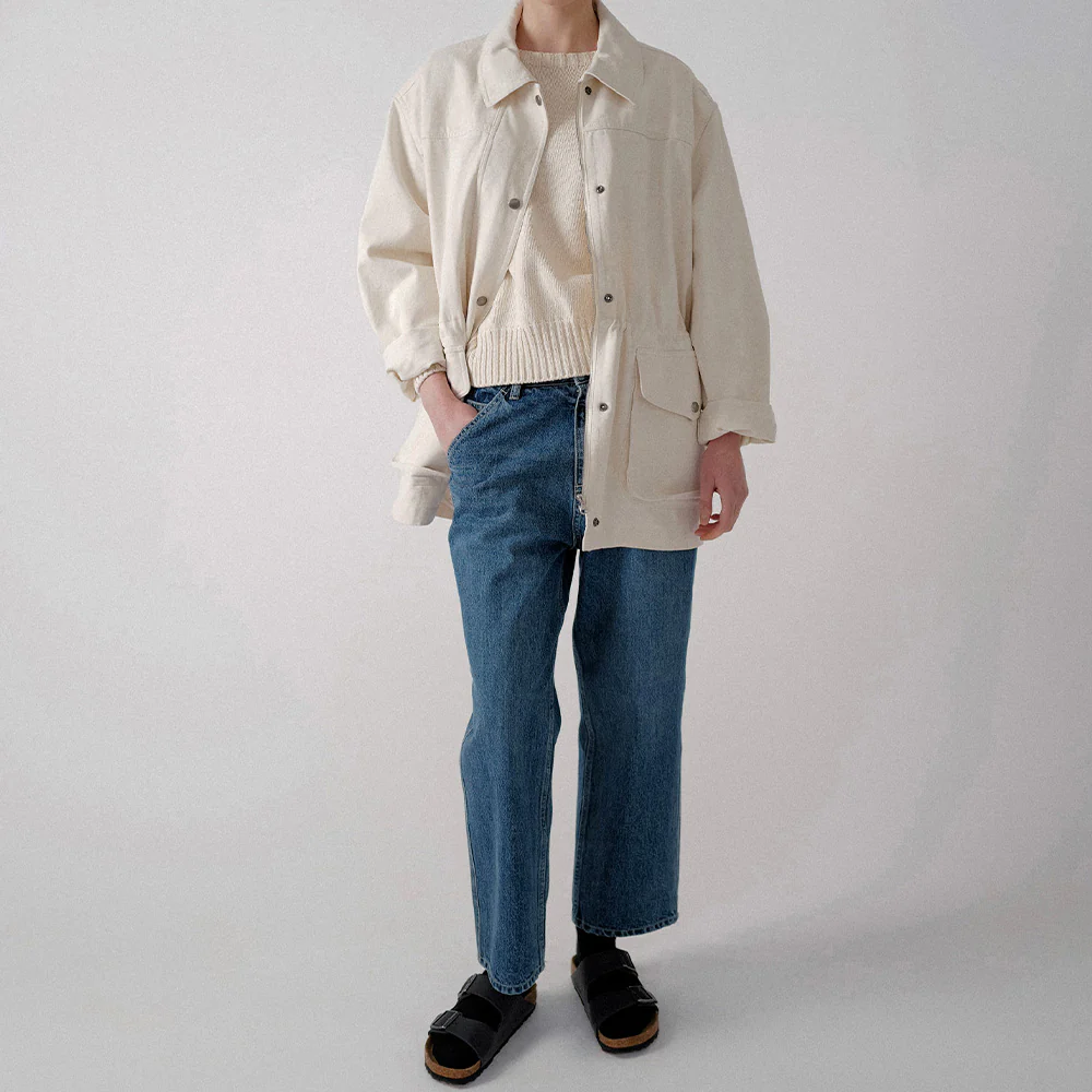 Nothing Written - Veste Simon - Blanc Cassé - Image 9