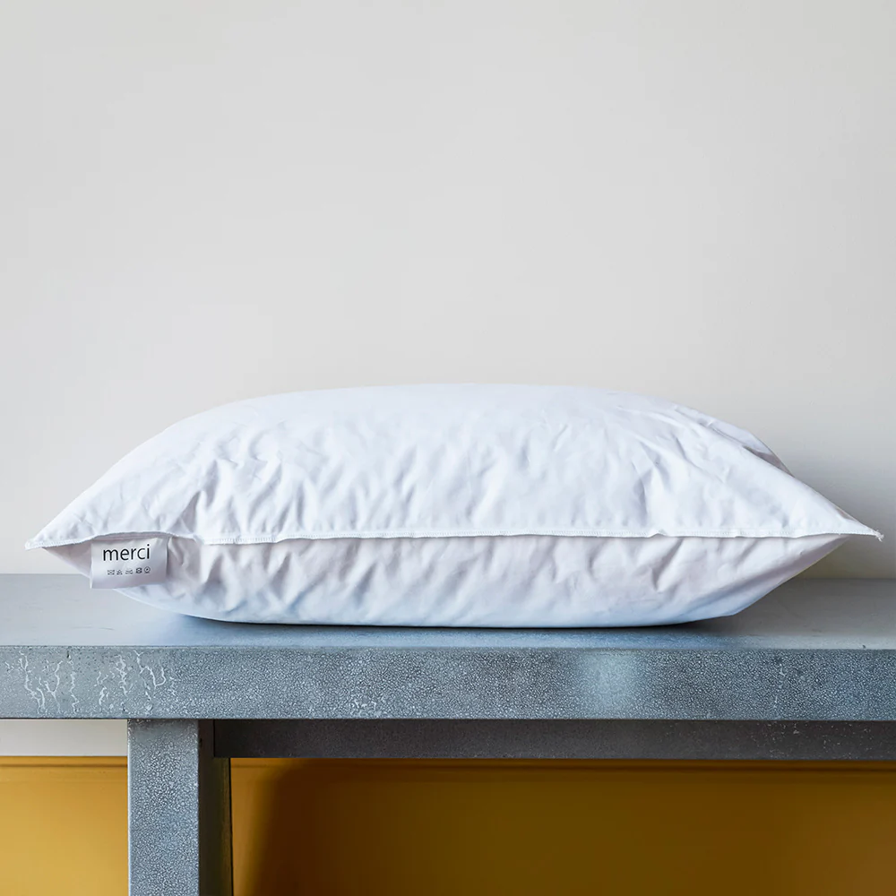 Intérieur de coussin en plume d'oie - Blanc - Image 11