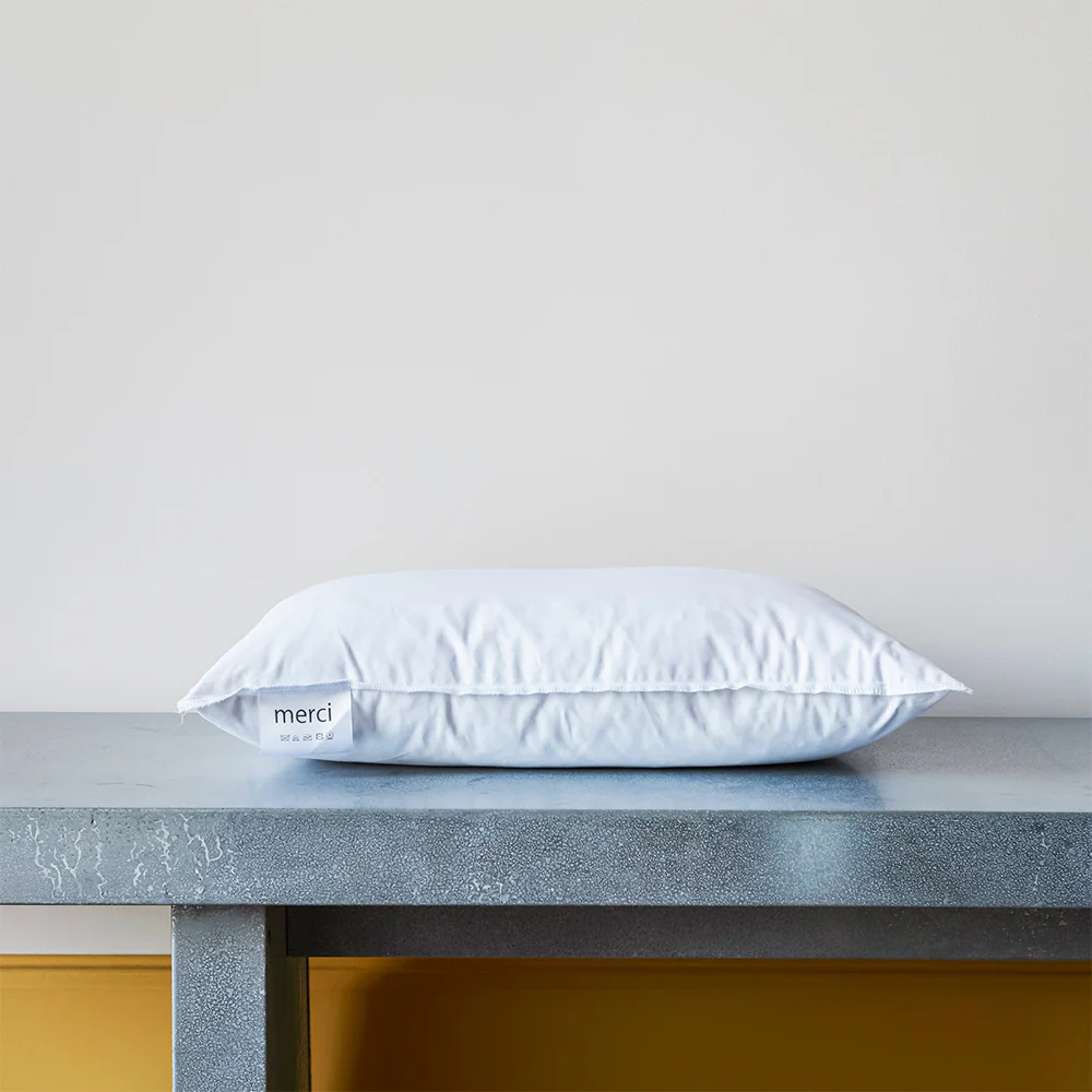 Intérieur de coussin en plume d'oie - Blanc - Image 9