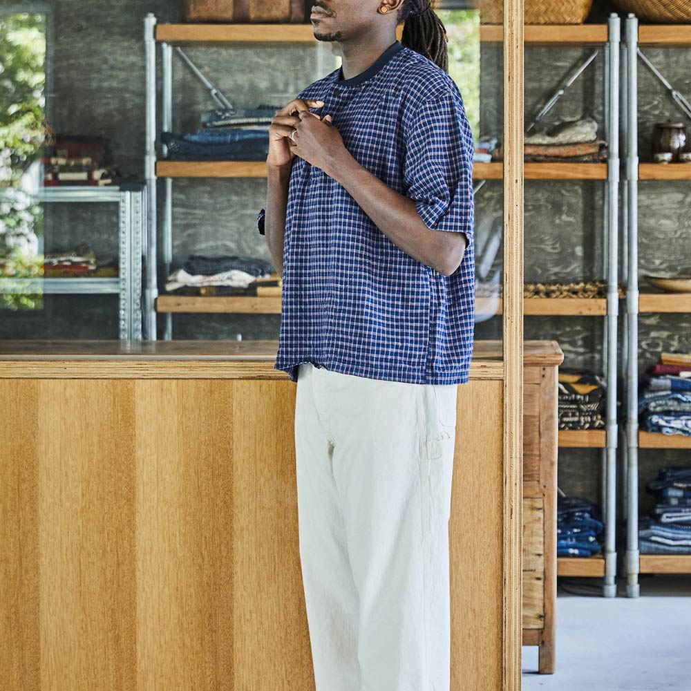 OrSlow - Chemise Pullover - Marine - Image 3
