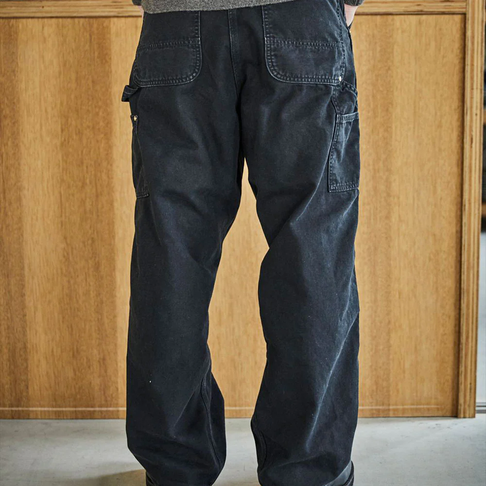 OrSlow - Pantalon Dad Painter Oxford - Noir - Image 3