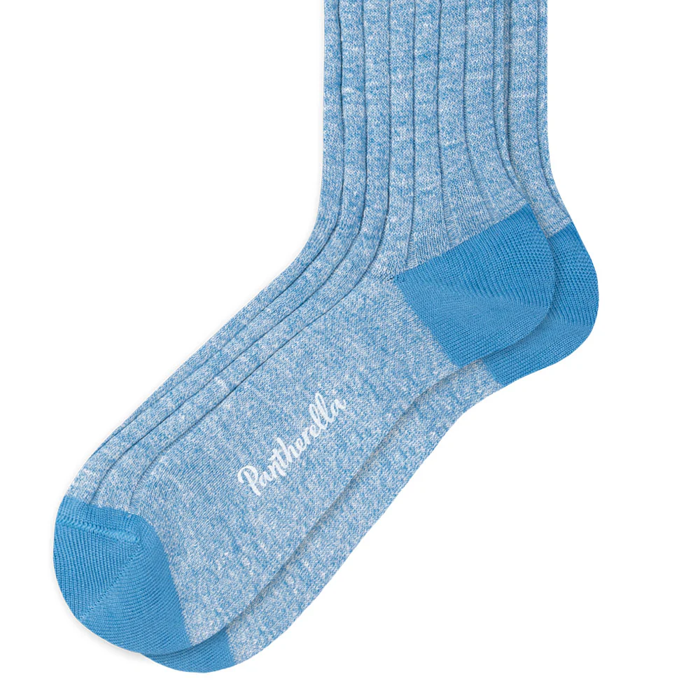 Pantherella - Chaussettes Hamada - Denim - Image 2